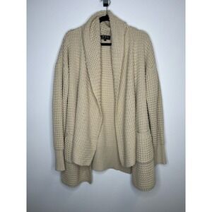 Pol oversized beige cardigan - Size L